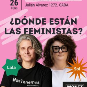 ¿Donde están las feministas? CABA (julio)